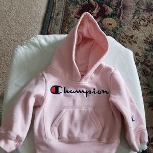 Infant girls Champion authentic hoodie